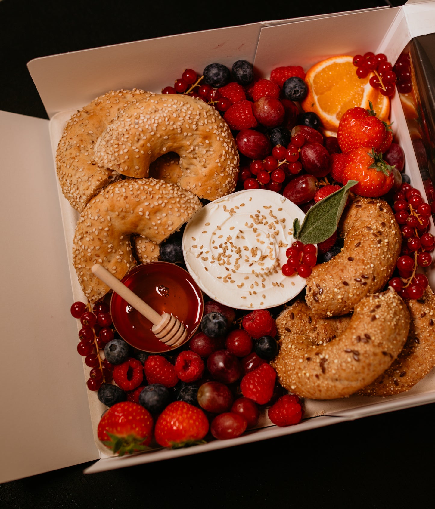Bagels and Berries Box