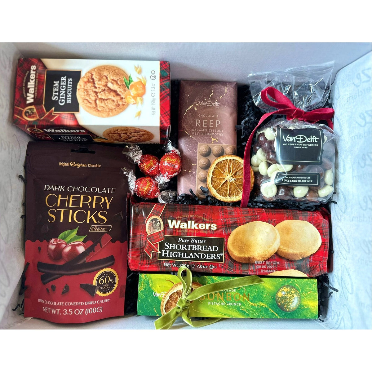 The Festive Box —  Christmas Chocolate & Biscuit Box