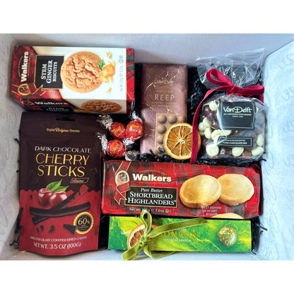 The Festive Box —  Christmas Chocolate & Biscuit Box